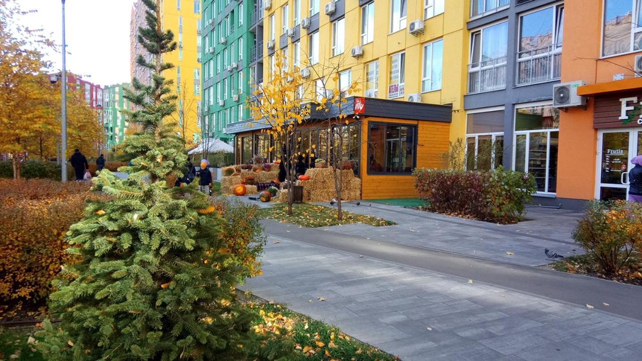Georgeous Bright Studio In A Bright Residential Complex Comfort Town Кт-08 Kiev Exteriör bild