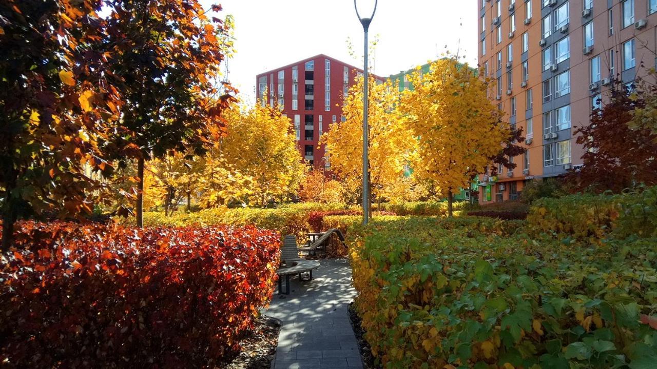 Georgeous Bright Studio In A Bright Residential Complex Comfort Town Кт-08 Kiev Exteriör bild