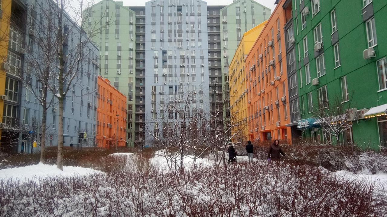 Georgeous Bright Studio In A Bright Residential Complex Comfort Town Кт-08 Kiev Exteriör bild